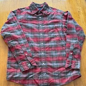 Daniel Cremieux Red and Green Plaid Men's Shirt